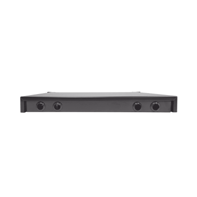 Distribuidor de Fibra Óptica deslizable vacío 19in acepta 24 adaptadores LC Duplex o LC Simplex o 24 SC Simplex 1U - Fibralink México