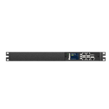 PDU ES2P Monitoreable (MI) para Distribución de Energía, Enchufe de Entrada NEMA 5-15P, Con 8 Salidas 5-20R, Horizontal 19in, 120 Vca, 15 Amp, 1UR