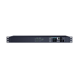 PDU ATS (Fuente Redundante Auto-transferible) Monitoreable, Para Distribución de Energía, 2 Entradas 120 Vca NEMA5-15P, Con 10 Salidas NEMA 5-15R, Horizontal 19in, 1UR