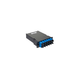 Placa Acopladora de Fibra Óptica FAP, Con 12 Pigtails y 6 Conectores SC Duplex (12 Fibras), Para Fibra Monomodo OS1/OS2, Color Azul