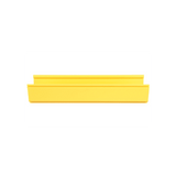 Canaleta FiberRunner™ 6X4, de PVC Rígido, Color Amarillo, 3 m de Largo