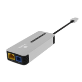 ONU Dual GPON/EPON USB Portátil / 1 puerto RJ45 2.5Gbps / 1 puerto USB tipo C