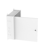 Gabinete Multi-propósito para Cielo Raso, Puerta con Bisagras y Cerradura, Fabricado en Acero, Color Blanco