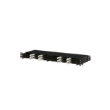 Panel de Distribución de Fibra Óptica, Acepta 18 Cassettes HD Flex™ en 4 Espacios, Hasta 144 Fibras, 1 UR