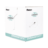 Bobina de Cable UTP 305 Metros (1000 Pies) de Cobre, TX6000? PanNet, Reelex, Gris, Categoría 6 Mejorado (23 AWG), PVC (CMR, Riser), de 4 Pares