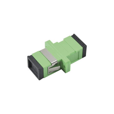 Módulo acoplador de fibra óptica simplex SC/APC a SC/APC para fibra Monomodo - Fibralink México