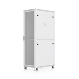 UACC Rack Cabinet 42U (600 × 1000 mm) – Gabinete de Piso Totalmente Ensamblado con Ventiladores Integrados, Paneles Removibles, Ruedas con Seguro y Puerta Frontal Perforada para Óptimo Flujo de Aire