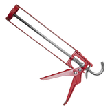 Pistola Calafateadora / 9" (228.6 mm) / Mango Aluminio y Marco Acero / Cartuchos Estándar 216 x 50 mm / Gatillo Ajustable / Espiga Gancho