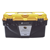 Caja Porta Herramientas / 17" / 44x26x23 cm / Polipropileno / 550 gr / Candado / Charola para Tornillos