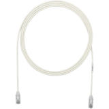 Cable de Parcheo TX6, UTP Cat6, Diámetro Reducido (28AWG), Color Blanco Mate, 2 ft.