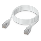 Patchcord UniFi Premium Cat6A de 1 m (3.3 Pies), hasta 10G / Soporta hasta PoE+++ / Conector RJ45 Transparente para Mejores Efectos de Luz Etherlighting