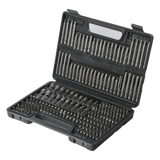 Juego de Puntas para Taladro / 208 Piezas / Entrada Hexagonal 1/4" / Acero Cr-V / Soporte Magnético con Liberación Rápida / Extensor Incluido / Estuche Organizador