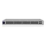 USW-48 — Switch Layer 2 de 48 Puertos GbE + 4 Puertos SFP con Diseño Fanless para Funcionamiento Totalmente Silencioso