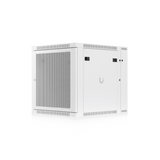 UACC Rack Cabinet 12U (600 x 703 mm) - Gabinete Cerrado para Montaje en Pared con Puerta Frontal Perforada, Puerta Trasera Abatible (Swing-Out) y Paneles Laterales Removibles con Llave