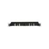 Panel de Distribución de Fibra Óptica, Acepta 18 Cassettes HD Flex™ en 4 Espacios, Hasta 144 Fibras, 1 UR