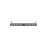 Organizador de Holgura para Cable de Fibra Óptica, Uso con Paneles HD Flex™ de 1 UR, Color Negro