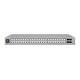 UniFi Switch Pro Max 48 – Switch Capa 3 con 48 Puertos (16 × 2.5 GbE y 32 × 1 GbE), 4 Puertos SFP+ 10G y Pantalla Informativa Integrada