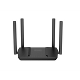 Router Inalámbrico WISP Gigabit / Hasta 1200 Mbps / Doble Banda AC (2.4 GHz y 5 GHz) / 3 Puertos LAN 10/100/1000 Mbps + 1 Puerto WAN 10/100/1000 Mbps /  4 Antenas Externas Omnidireccional de 5 dBi / Interior