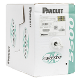 Bobina de Cable UTP 305 m. de Cobre, PanNet, Gris, Categoría 5e (24 AWG), PVC (CM), de 4 pares