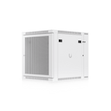 UACC Rack Cabinet 12U (600 x 703 mm) - Gabinete Cerrado para Montaje en Pared con Puerta Frontal Perforada, Puerta Trasera Abatible (Swing-Out) y Paneles Laterales Removibles con Llave
