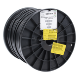 Bobina de 305 Metros (1000 Pies) Cat5e con Gel para Exterior, Color Negro, para Aplicaciones en Sistemas de Redes de Datos y Cableado Estructurado. Uso Intemperie.
