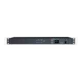 PDU ATS (Fuente Redundante Auto-transferible) Medible, Para Distribución de Energía, 2 Entradas 120 Vca NEMA5-15P, Con 10 Salidas NEMA 5-15R, Horizontal 19in, 1UR