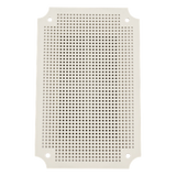 Placa Interna para Gabinete IP65 / ABS Resistente a Impactos / 250 x 160 mm / Instalación Torre, Poste o Pared / Optimizada para PoE y Baterías