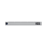 UniFi Enterpirse Router Empresarial de Alto Rendimiento / 12.5 Gbps IDS/IPS / Firewall de Capas Aplicativa / 5 Puertos WAN Máx. (1x25G SFP28, 1x2.5 GbE RJ45) / Conexión VPN Avanzada / Redundancia PSU Hot-Swappable / Montaje en Rack 1U