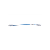 Cable de Parcheo UTP Cat6A, CM/LSZH, Diámetro Reducido (28AWG), Color Azul, 20 cm.