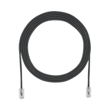 Cable de Parcheo UTP Cat6A, CM/LSZH, Diámetro Reducido (28AWG), Color Negro, 4 ft.