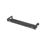 Organizador de Cables Frontal, para Panel de Fibra Óptica HD Flex™, de 1 UR, Color Negro