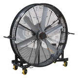 Ventilador Industrial Móvil / 6 Aspas / 1.5 m (4.9 ft) / 127 Vca / 954 m³/min / 60 dB / Giro 360°