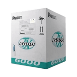 Bobina de Cable UTP 305 Metros (1000 Pies) de Cobre, TX6000™ PanNet, Reelex, Blanco, Categoría 6 Mejorado (23 AWG), LSZH (Bajo Humo, Cero Halógenos), de 4 Pares