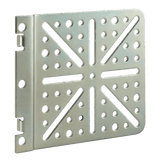 Soporte (Bracket) Universal de Acero para Montaje de PDU (Regleta Vertical) en Gabinetes y Racks