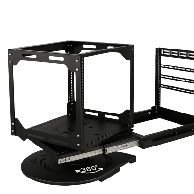 Rack Deslizable y Giratorio | Estructura Abierta | 360° Rotación | 10U ...