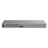 Switch Capa 2 Cloud-Managed / 24 Puertos Gigabit / 2 Puertos 2.5GE SFP / 58 Gbps / ERPS / Sin Ventilador / Gestión Cloud Ruijie / 3 Años Garantía