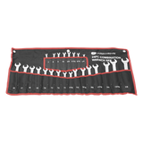 Juego de Llaves Combinadas / 24 Piezas / Métricas e Imperiales / Acero Cromo-Vanadio / Estuche Nylon Enrollable