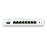 UniFi Device Bridge Switch (UDB-Switch) – Switch PoE+ Compacto con Puertos Multi-Gig (1 x 10 GbE y 7 x 2.5 GbE) y Enlace Inalámbrico WiFi 7 Integrado