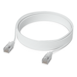 Patchcords UniFi Premium Cat6A de 3 m (9.8 Pies), hasta 10G / Soporta hasta PoE+++ / Conector RJ45 Transparente para Mejores Efectos de Luz Etherlighting