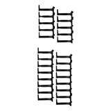 Kit de Dedos Para Administración de Cables en Gabinetes FlexFusion™ Light, de 48 UR, Dedos de 100 mm de Longitud, Color Negro