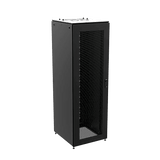 Gabinete de Telecomunicaciones ProLine S1 48 UR  Dimensiones 2350 x 800 x 1200 mm Acero color Negro RAL 9005 / Puertas Perforadas / Certificaciones UL-cUL