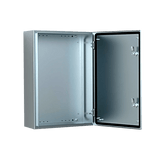 Gabinete de Acero Inoxidable 304L ASR IP66 / 600x400x210 mm (23.6x15.7x8.3 in) / 2 Cerraduras / Montaje Placa 2 mm