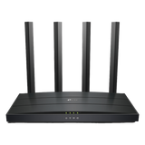 Router Wi-Fi 6 / AX1500 / 1 Puerto WAN Gigabit / 3 Puertos LAN Gigabit / 4 Antenas / OneMesh / MU-MIMO 2x2 / OFDMA