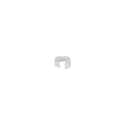 Kit de 25 Clips de Identificación Para Patch Cords, Compatible con Diámetros de 4.7 a 7.8 mm,  Color Blanco