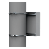 Kit de Fijación para Postes / Acero Galvanizado / Carga Máxima 900 N / Diámetro Poste 80-250 mm (3.15-9.84 in) / 2 Perfiles / Largo 496 mm (16.27 ft)