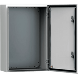 Gabinete de Pared MAS / Acero Dulce 1.5 mm / 800 x 600 x 260 mm (31.5 x 23.62 x 10.24 in) / IP66 NEMA 4-12 IK10 / Placa de Montaje Incluida / Gris Claro RAL 7035