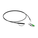 Cable Drop Redondo Preconectorizado Easyconn®, Cuenta con 1 Conectores FiberHome MH1A y 1 Conector SC/APC, 3 mm, G657B3, 150 Metros
