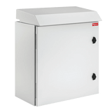 Gabinete Rack 26 UR ProTek Tipo 3R Exterior con Ventiladores Termostáticos / 92.2 cm x 60 cm x 61 cm (36.3 in x 23.6 in x 24 in) / Acero Gris RAL 7035  / Protección IP32 IK10