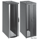 Gabinete de Telecomunicaciones de 45 UR ProLine FloTek, 606 mm de Ancho, 899 mm de Profundidad, Color Negro