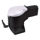 Acoplamiento de Codo con Brida para Montaje de Gabinete HMI, Brazo Syspend 180-Max / Rotación 300° / Capacidad de Carga 180 lb (81.6 kg) / Aluminio Color Negro Jet / Incluye Accesorios